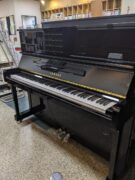中古アップライトピアノYAMAHA U10BL（消音ユニットRSC3-1取り付け済み）
