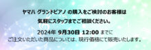 2024年1月31日12時までの注文は現行価格